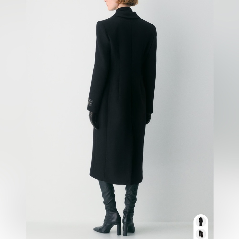 Aritzia metropolitan coat luxe wool cashmere NWT - Picture 6 of 11
